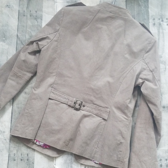 Twiggy London womens leather military jackey - Picture 6 of 8